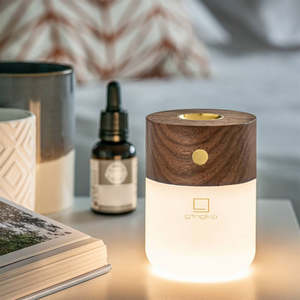 Diffusers: Gingko Smart Diffuser Lamp - Walnut