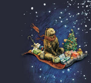 Cards: Roger La Borde Christmas Card Pack - Magic Carpet