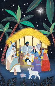 Cards: Roger La Borde 8 Mixed Christmas Card Pack