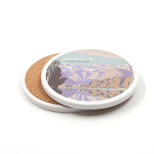 Coasters: Ceramic Coaster Lake Matheson