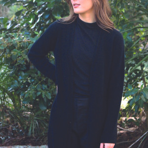 Possum Merino: Lothlorian Curb Jacket Black