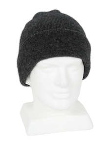 Possum Merino: Possum Merino Beanie Black