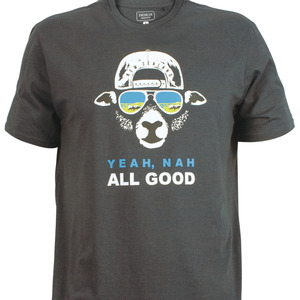 Souvenirs 1: Cool Sheep Adults Tee Shirt Smoke