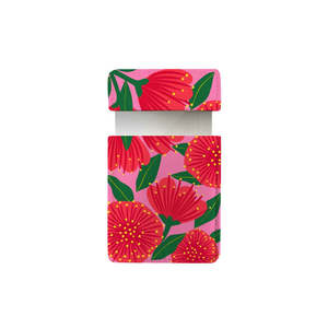100 New Zealand: Pocket Mirror Bright Pink Pohutukawa