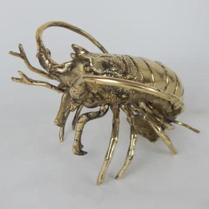 Gifts For Him: Life Size Brass Crayfish
