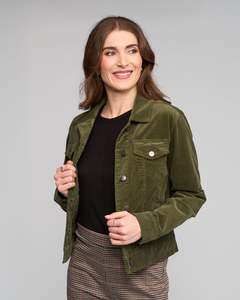 Clothing Shoes: Core Cord Jacket Deep Sage