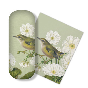 Accessories: Glasses Case Set Birds and Botanicals Rifleman