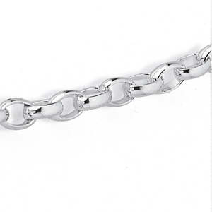 All Jewellery: BO3 Sterling Silver Belcher Chain Necklace