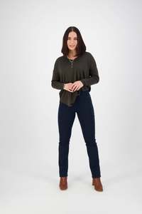 Clothing Shoes: Slim Leg Pull On-Indigo Denim