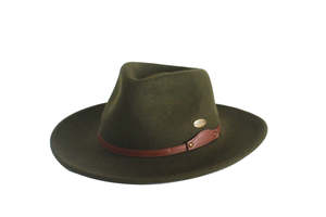 Clothing Shoes: Macca Wool Hat - Olive Green