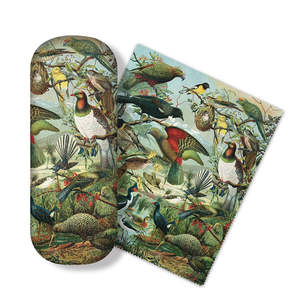 Clothing Shoes: Glasses Case Set NZ Native Birds