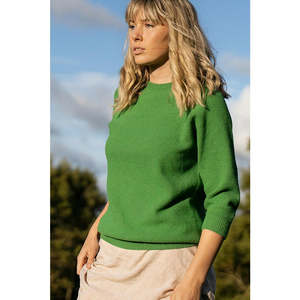 Clothing Shoes: Lothlorian Penny Textured Jumper Kelly Green