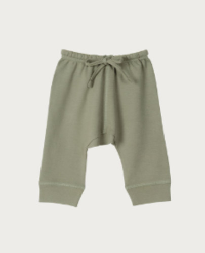Drop Crutch Pants - Sage