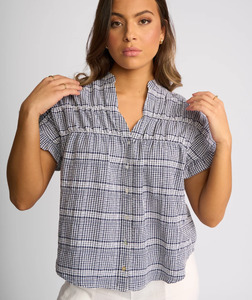 Knewe Addison Top-Ink Denim