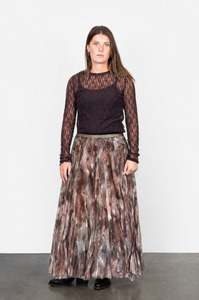 Womens Clothing: Antler Storm Skirt-Pinot