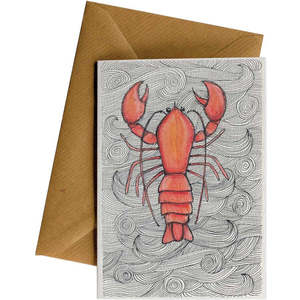 Products: Little Difference Crayfish Card