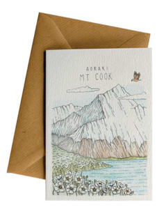 Cards: Little Difference Mt Cook Card