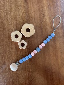 Products: Dummy Clip- Peaches - Little Roo