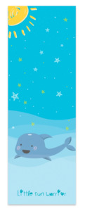 Kids Yoga Mat: Ocean And Dolphin Kids Yoga Mat