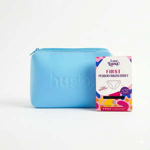Hush Period Kit: Ultimate First Period Kit - Cotton Candy Blue