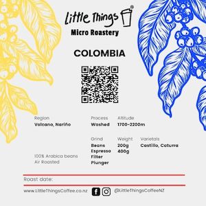 Coffee Beans: Colombia Volcano