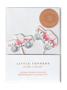 Products: Monster Truck Cupcake Toppers Monster Truck Party Supplies Little Toppers NZ