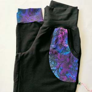 Womans Joggers 1: RTS Sz 14 Woman's Joggers With Coloured Lace Pockets/Cuffs