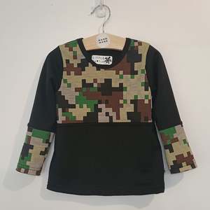 Kids Hoodies Sweatshirts Tees: SALE Size 2 Merino Tee L/Sleeve OOAK