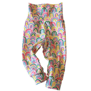 Grow With Me Small 0 6m: Grow With Me Pants**  Rainbows  SMALL 0-6m
