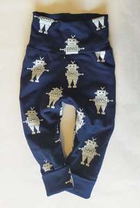 Grow With Me Size Medium 3 18m: Grow With Me** Navy Robots   Size M 3-18m