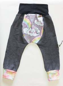 Grow With Me Large Size 1 3 Years: Grow With Me Pants Unicorns  Size 1-3 years/L