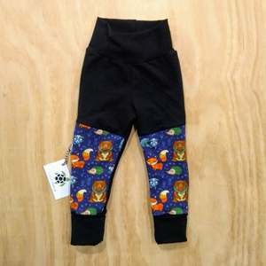 Grow With Me Large Size 1 3 Years: Grow With Me** Woodland Creatures LARGE 1-3 Years **  Moto Patch Pants **