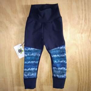 Grow With Me Large Size 1 3 Years: Grow With Me**Navy Forest  LARGE 1-3 Years **  Moto Patch Pants **