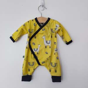 Ready To Send: Prem Drama Llama Romper  4-6lb