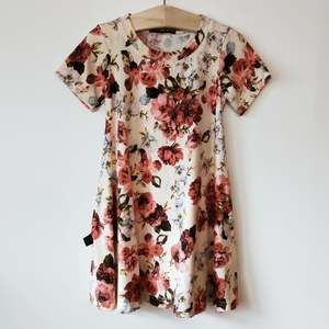 Floral Twirly Dress Sz 3 & 4