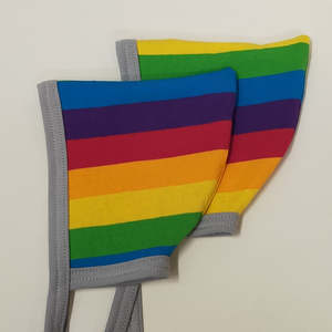 Premature Baby Clothes: Prem Pixie Hat  -Rainbow Cotton