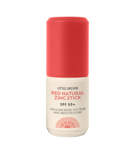 Natural Summer Essential: RED NATURAL COLOURED ZINC STICKS, SPF 50+