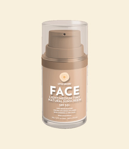 Natural Summer Essential: NATURAL FACE LIGHT-MEDIUM TINT SPF 50+, 50G