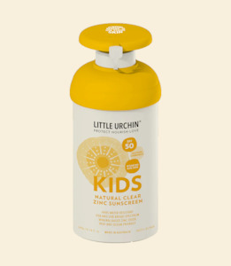 Natural Summer Essential: KIDS NATURAL CLEAR ZINC SUNSCREEN SPF 50, 300G