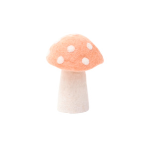 Muskhane: Muskhane Mushroom - Medium 11cm - DOTTY Apricot Blush