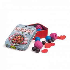 Erzi Germany: Erzi Wooden Mixed Berries in a Tin