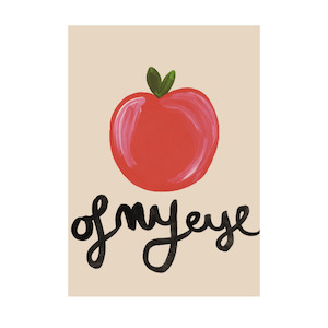 Apple of My Eye Children's Print