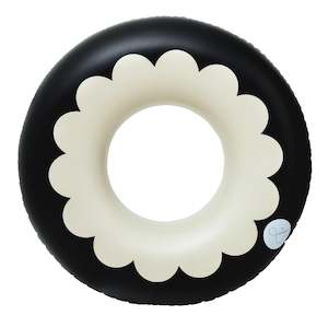 Sunday: &Sunday Oversized Pool Tube - SCALLOP Black