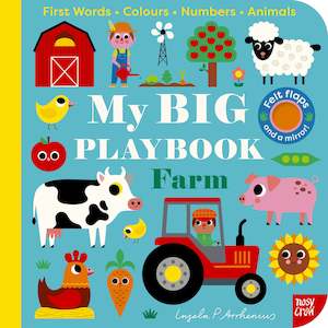 Non Fiction Books: My BIG Playbook FARM (With Felt Flaps)