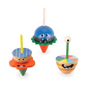 Dizzy Monster Spinning Top Assorted