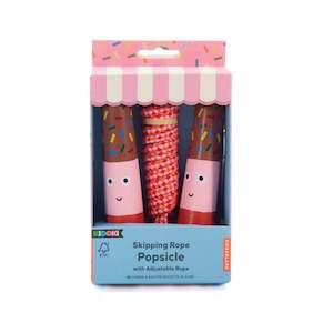 Kikkerland Huckleberry: Kikkerland Kidoki Popsicle Skipping Rope Assorted