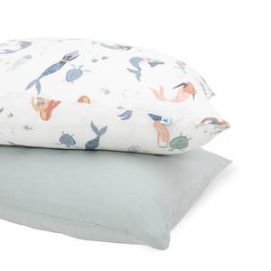 Little Unicorn: Little Unicorn Pillowcase 2 Pack | Mermaid Party