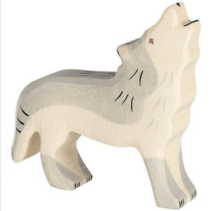 Edit Polar: Holztiger Wooden Animal | Wolf Howling