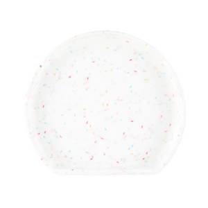 Bumkins: Bumkins Silicone Grip Plate | Vanilla Sprinkle