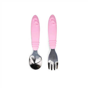 Bumkins Spoon and Fork | Sanrio Hello Kitty